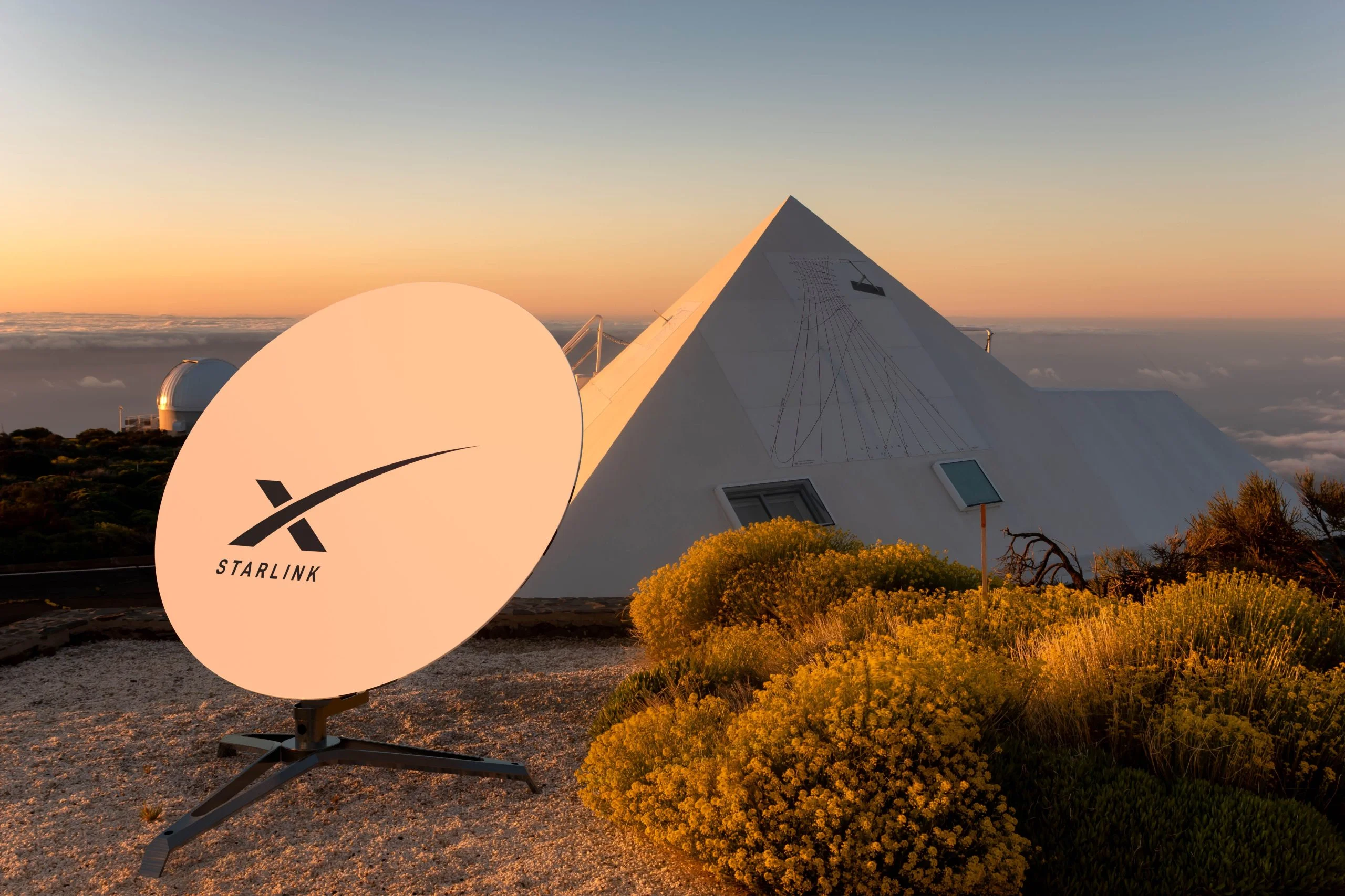 Starlink Mini Dish is a go